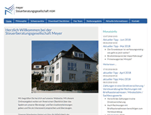Tablet Screenshot of meyer-stb.com
